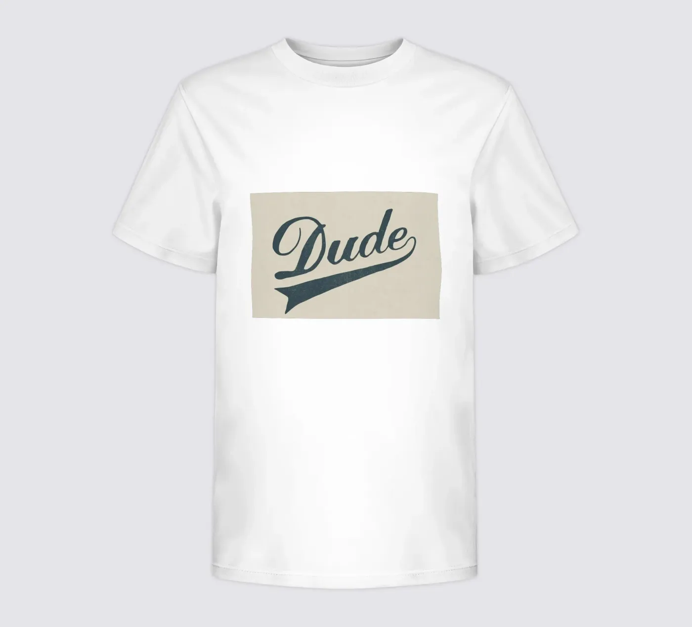 Dude kinder t-shirt van Florent Bodart