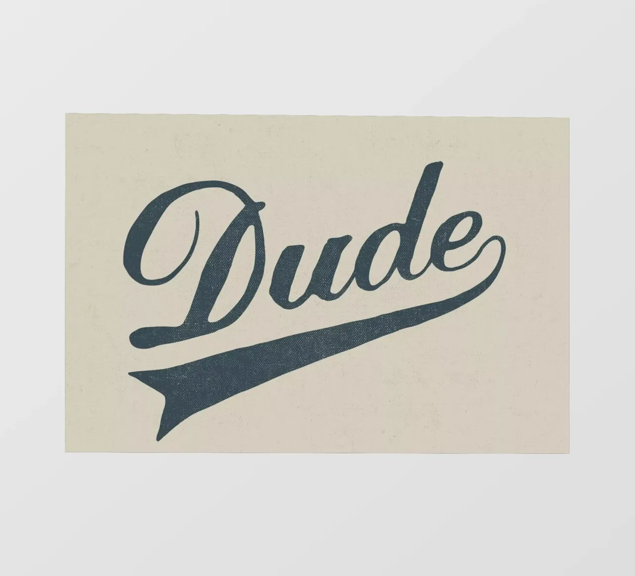 Dude pellicola backlit da Florent Bodart