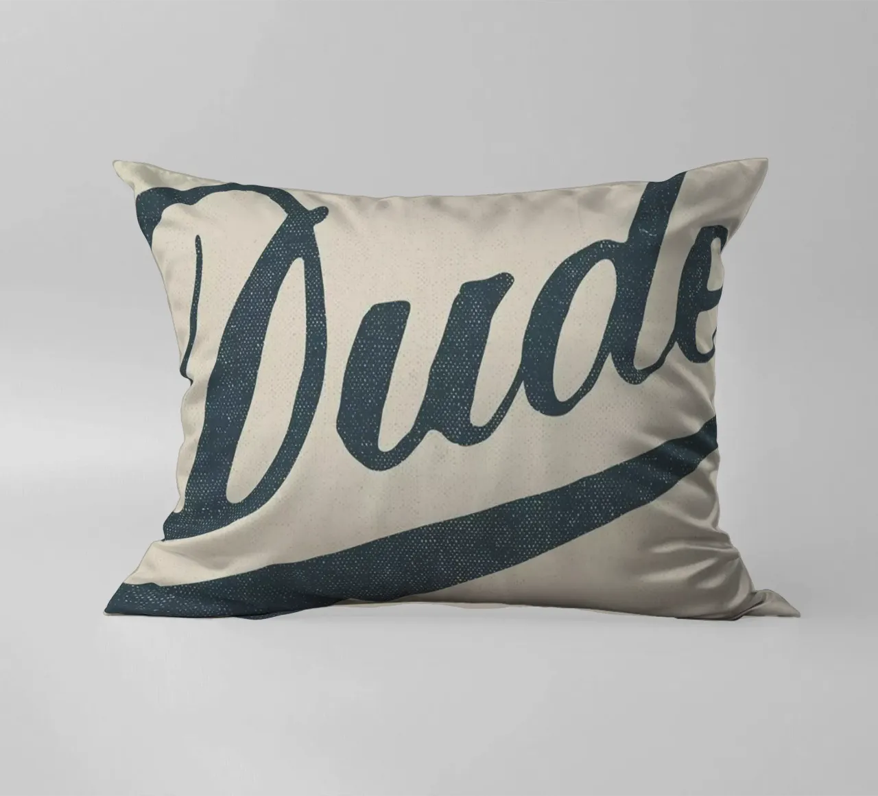 Dude decorative cushion by Florent Bodart