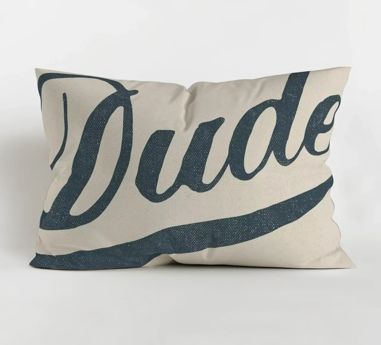 Dude decorative cushion by Florent Bodart