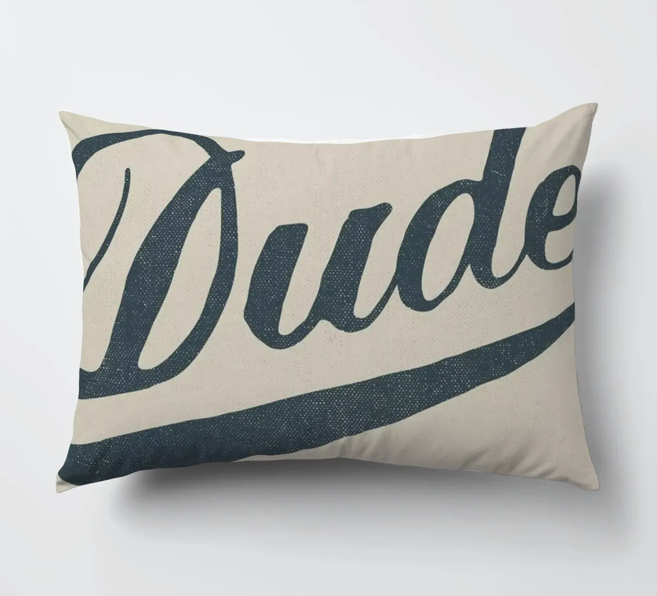 Dude decorative cushion by Florent Bodart