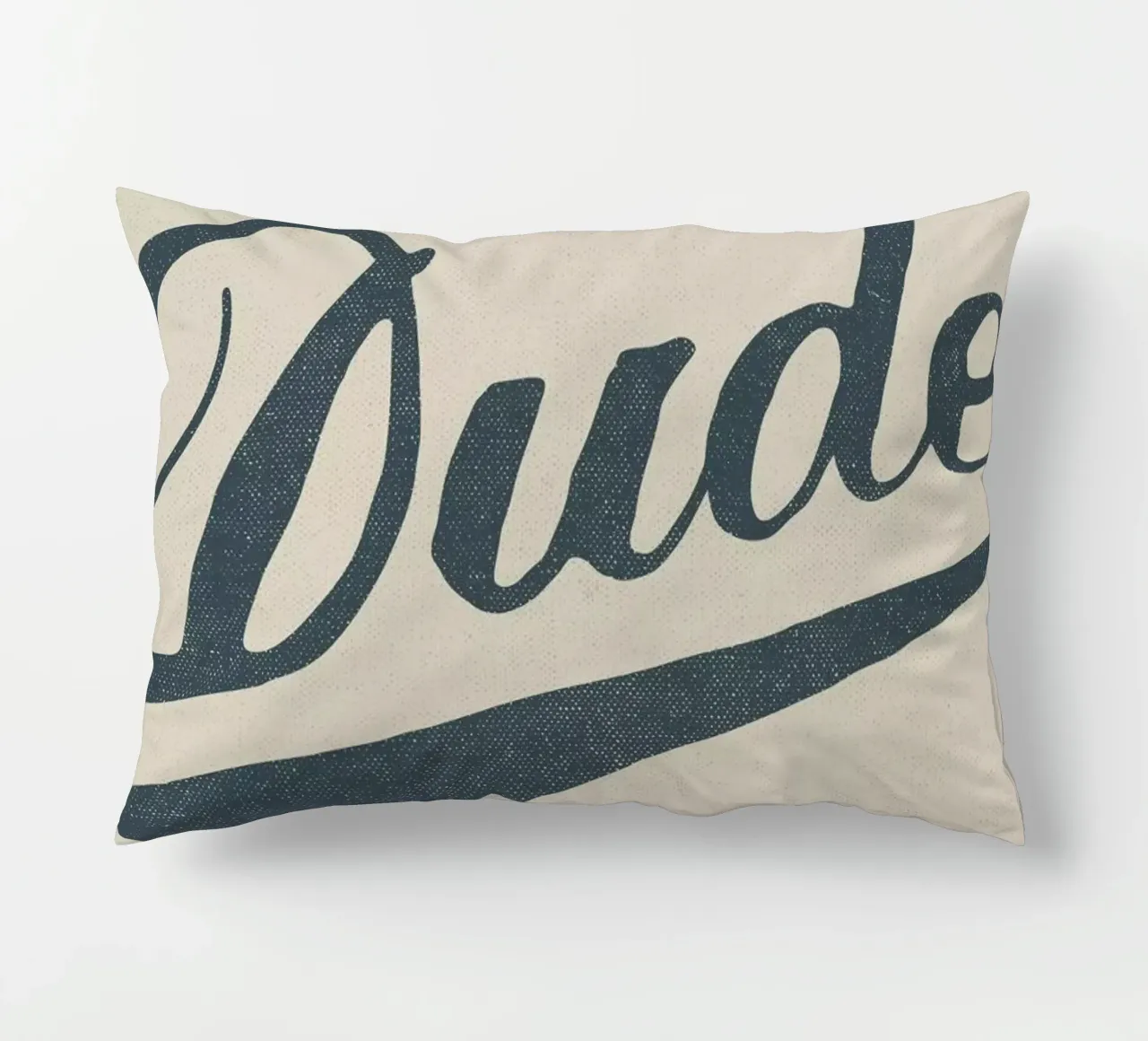 Dude decorative cushion by Florent Bodart