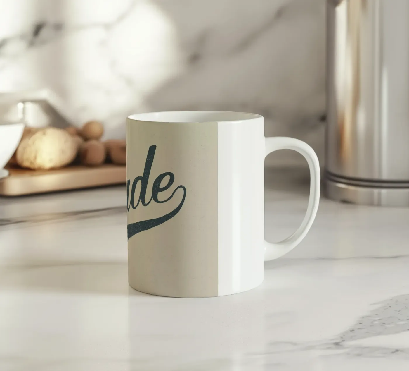 Dude ceramic mug by Florent Bodart