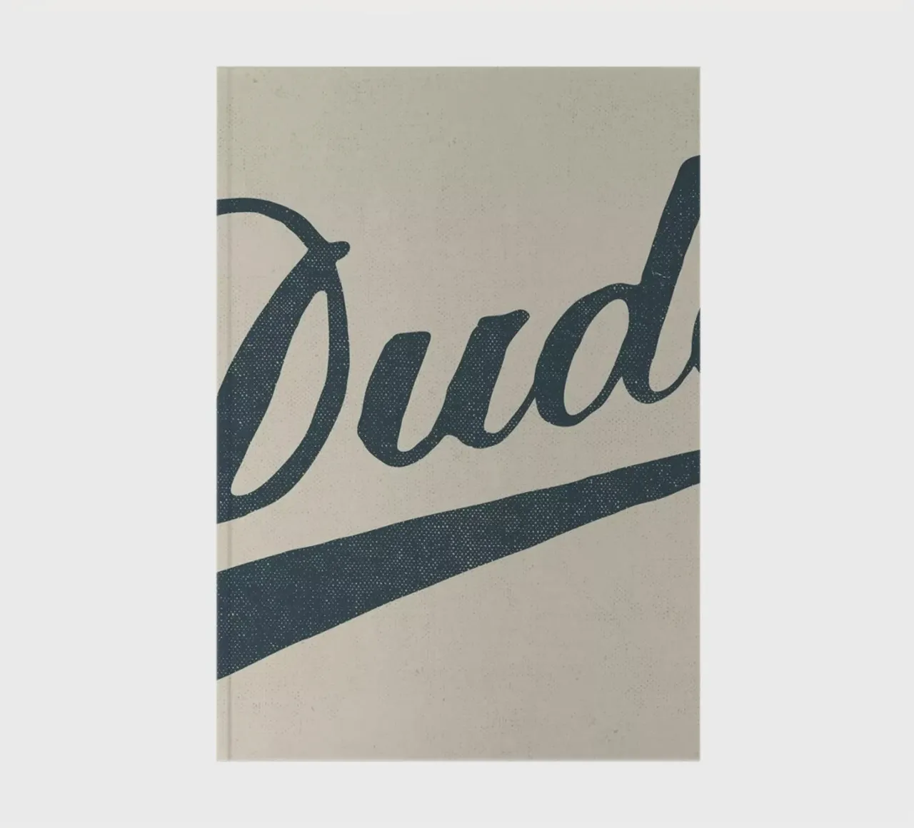 Dude notebook by Florent Bodart