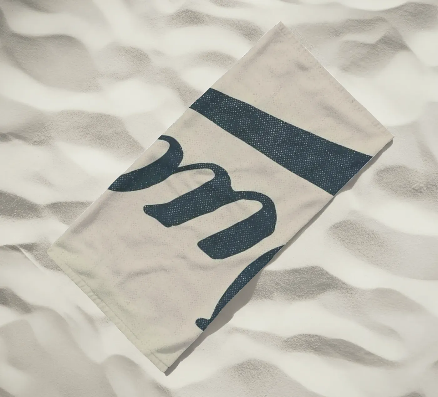 Dude beach towel by Florent Bodart