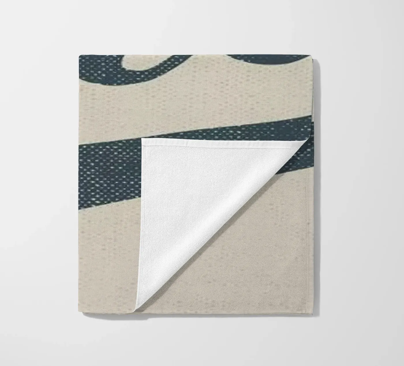 Dude beach towel by Florent Bodart