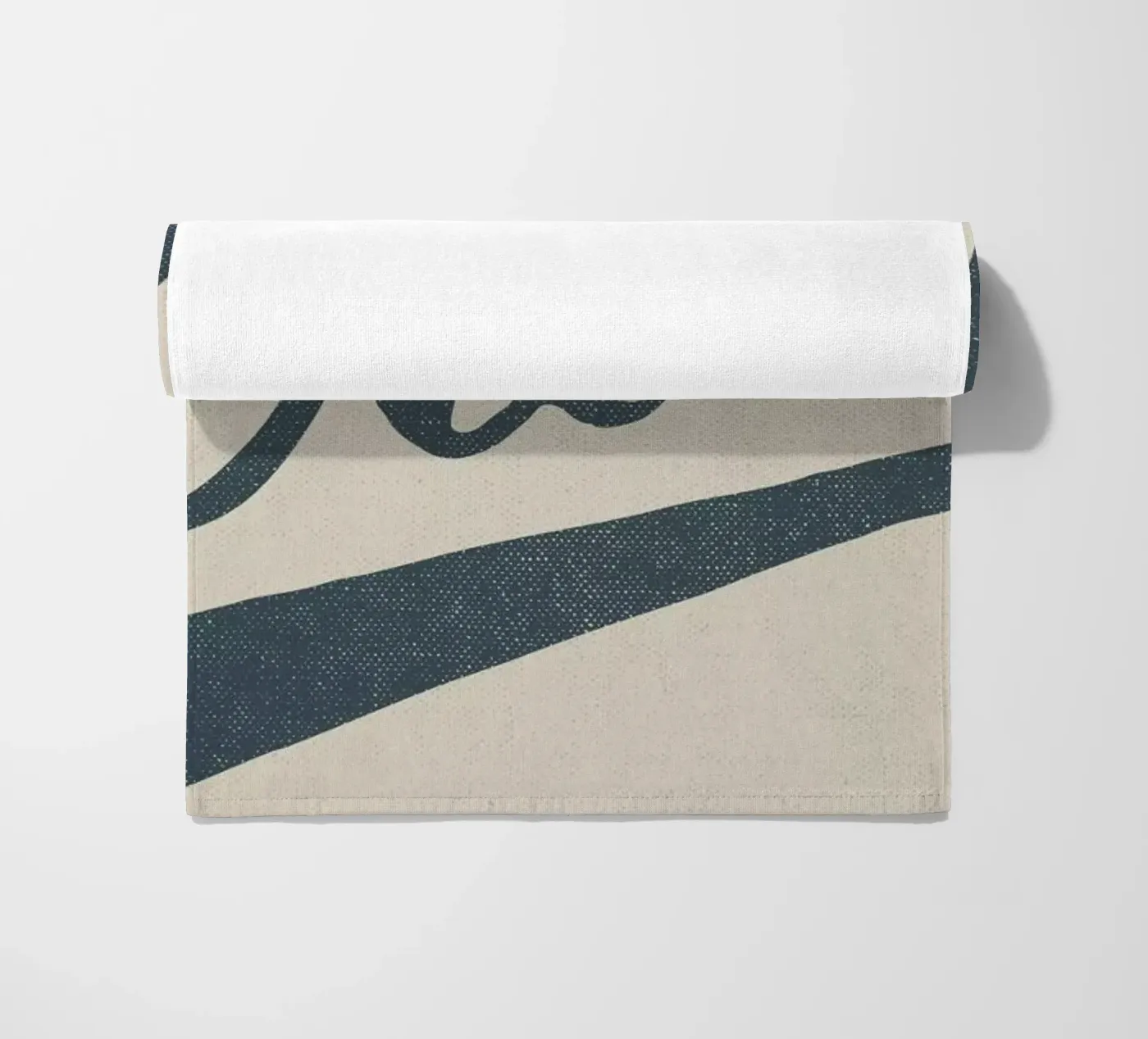 Dude beach towel by Florent Bodart