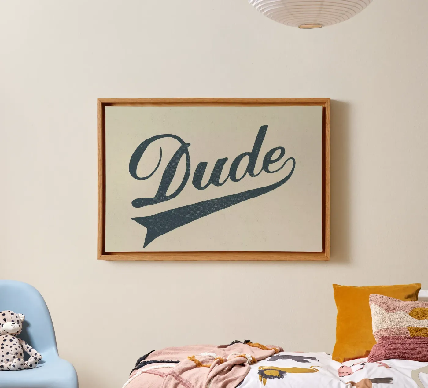 Dude canvas van Florent Bodart