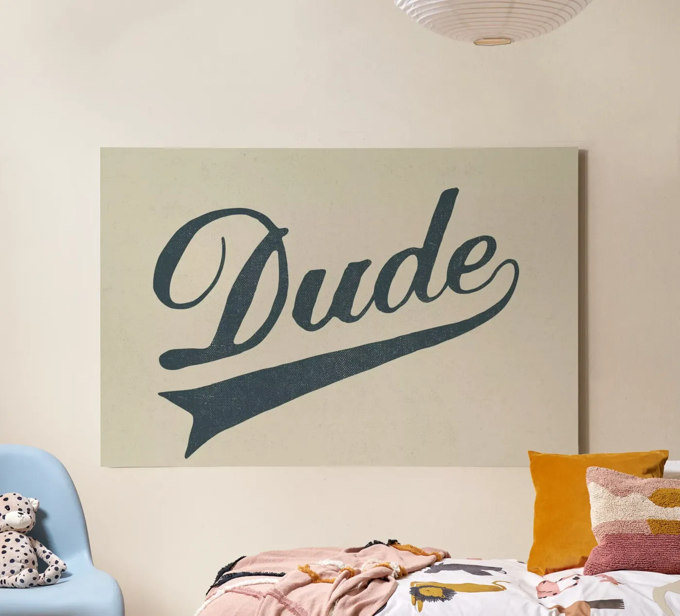 Dude canvas by Florent Bodart