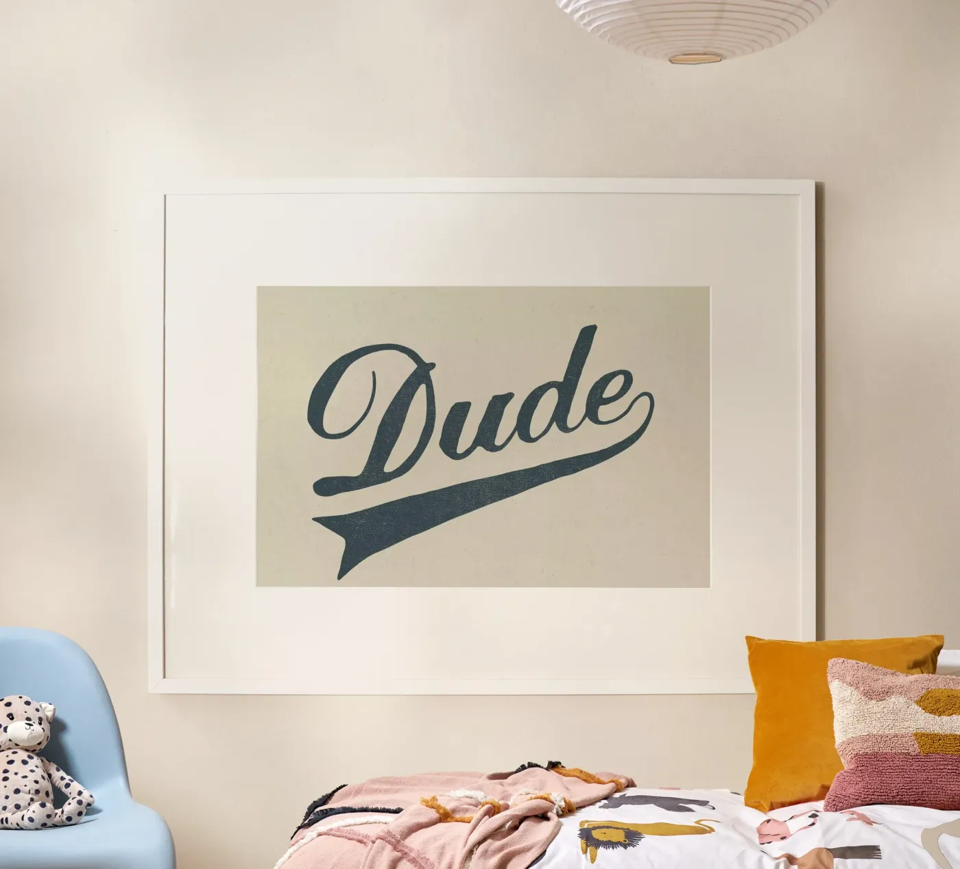 Dude poster van Florent Bodart