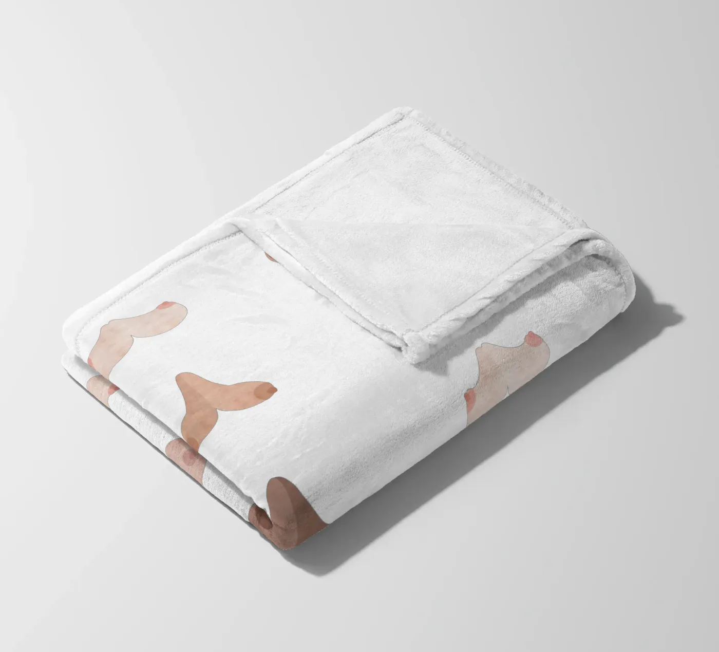 boobs Fleecedecke von Mie Frey Damgaard