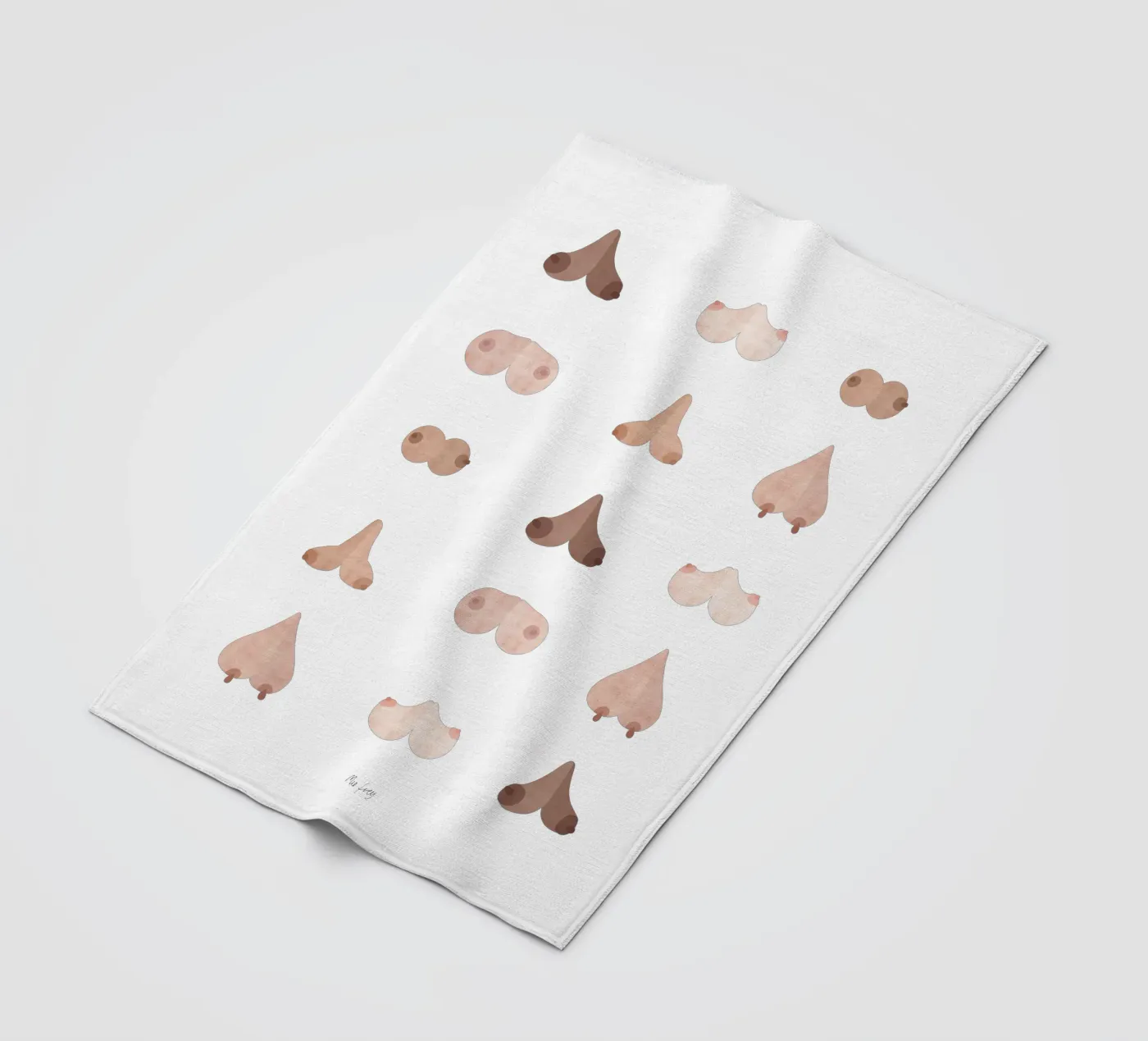 boobs Fleecedecke von Mie Frey Damgaard