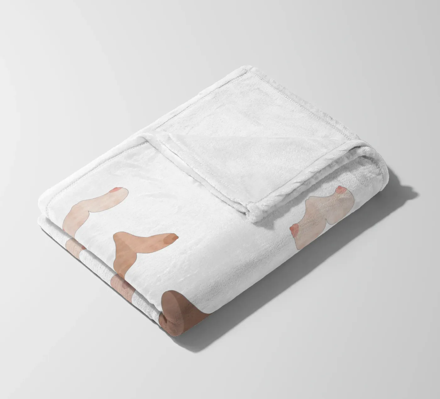 boobs Fleecedecke von Mie Frey Damgaard