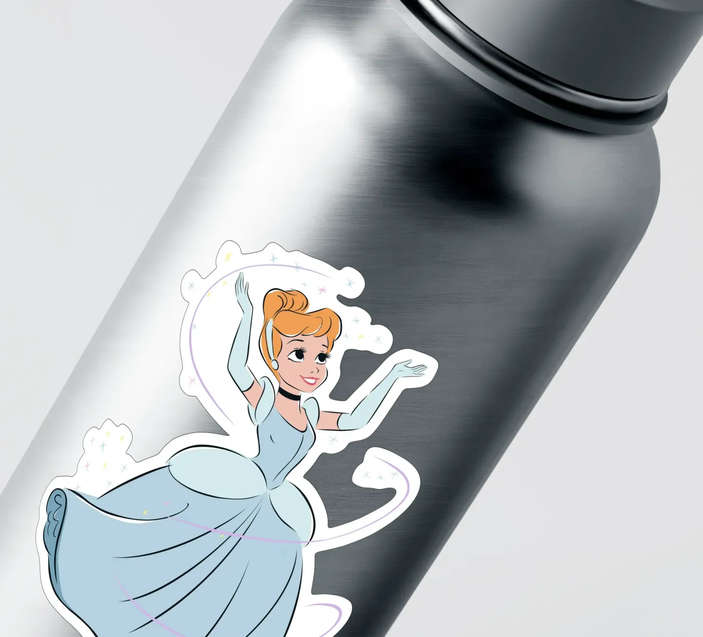 CINDERELLA sticker van DISNEY PRINCESS - Sticker Shop