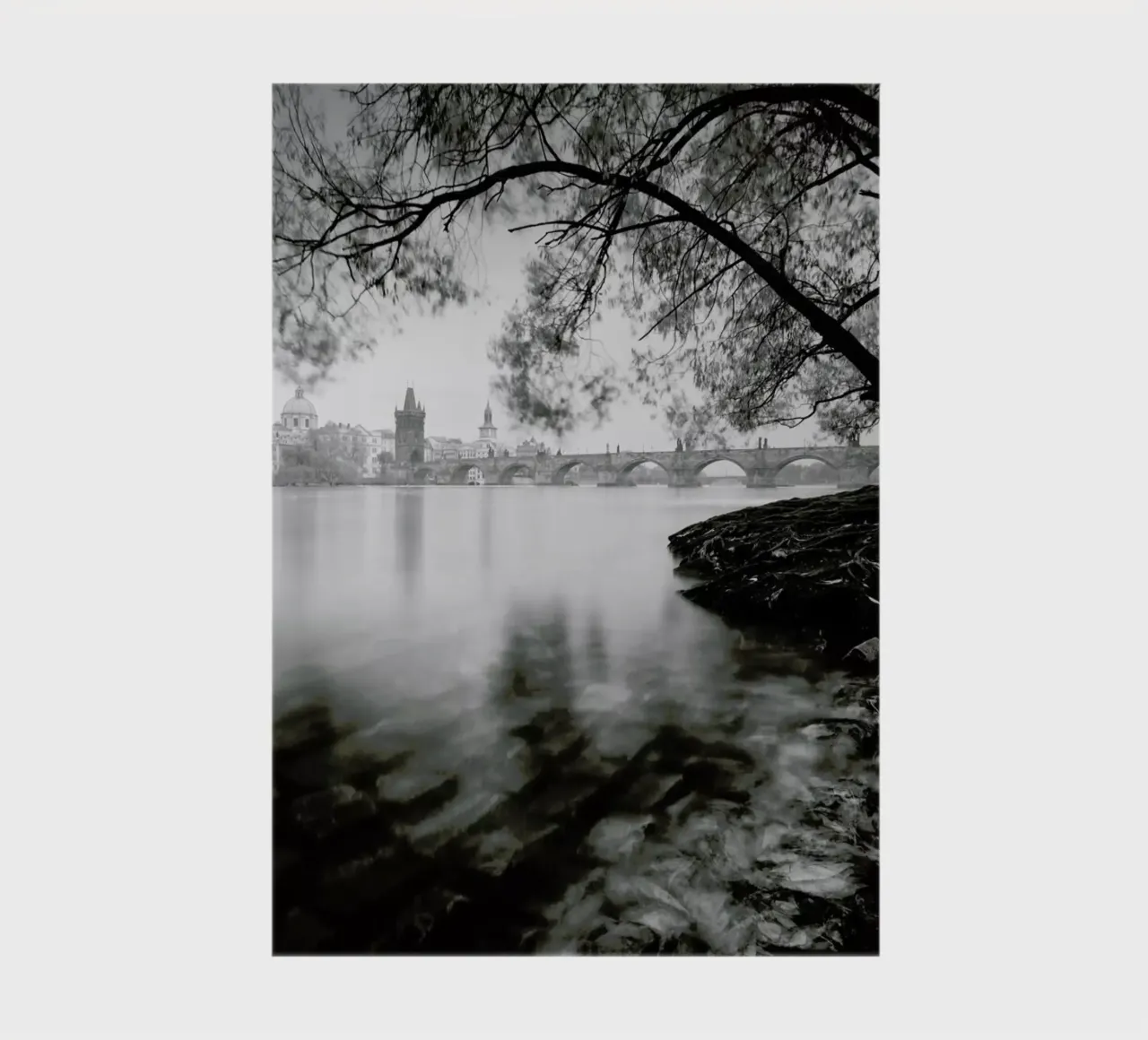Vltava Study - Autumn Leaves, Prag notebook by Håggard Photography | Ronny Behnert