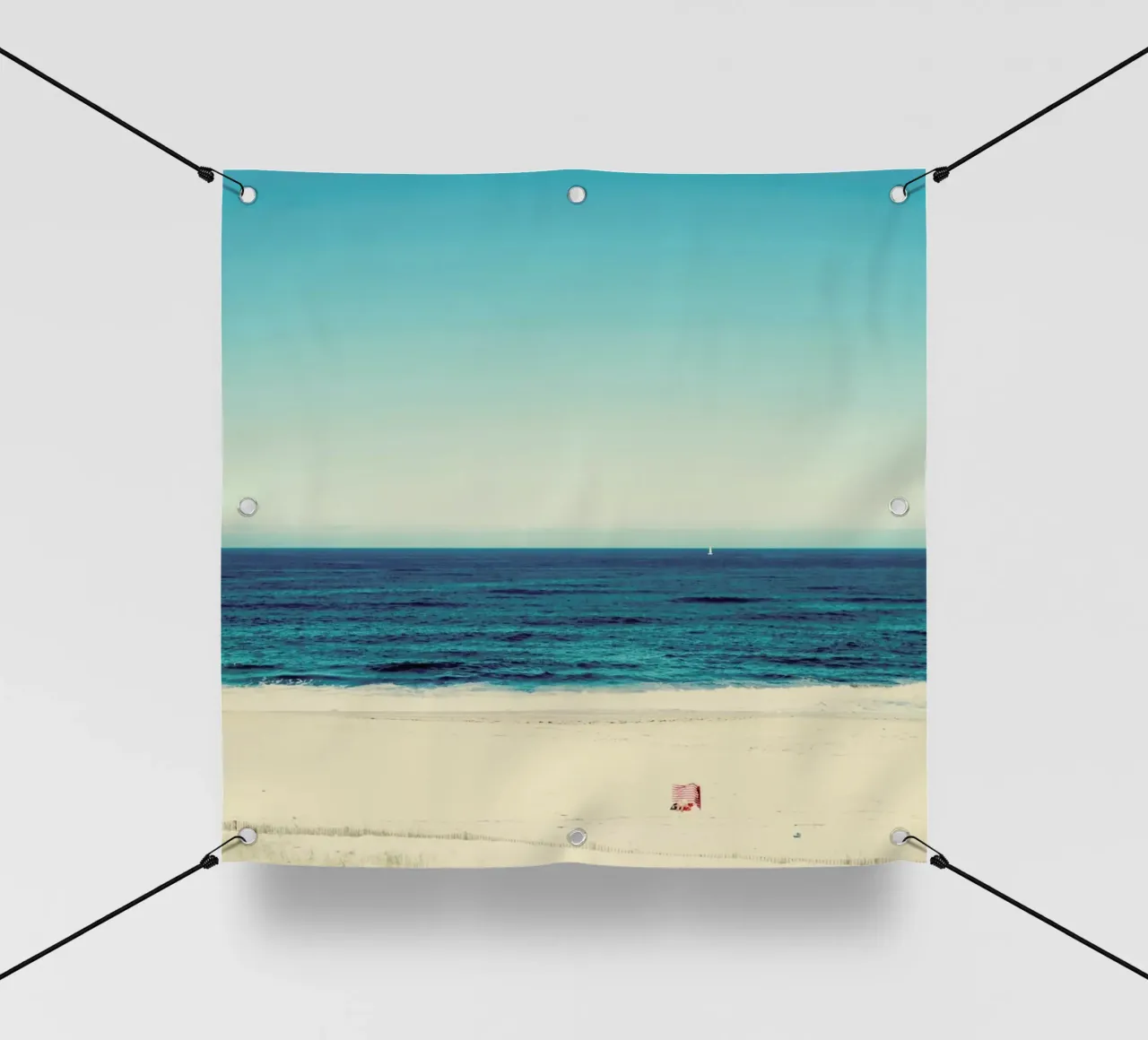 Beach Feeling telo in pvc da Ingrid Beddoes