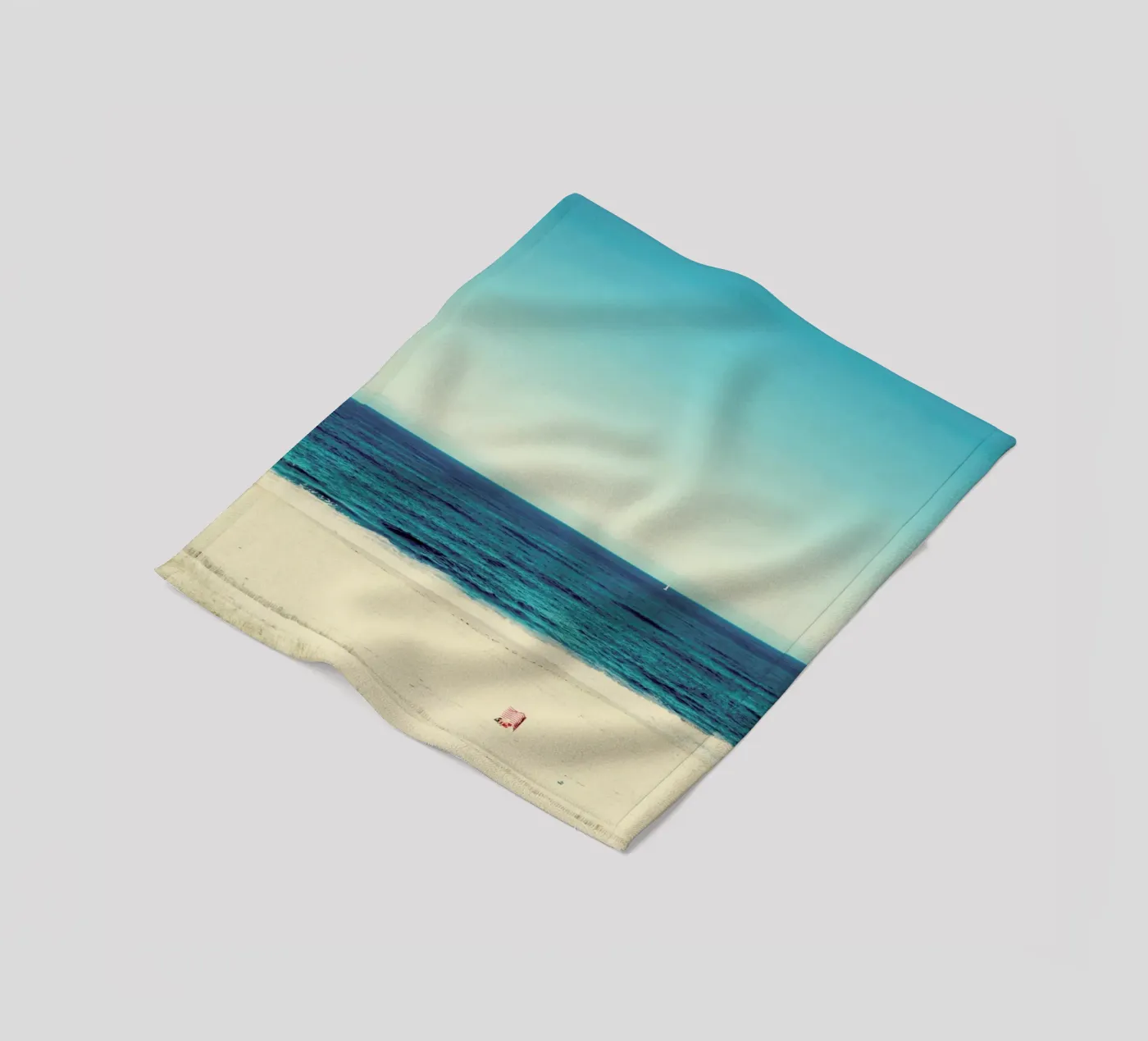 Beach Feeling fleecedeken van Ingrid Beddoes