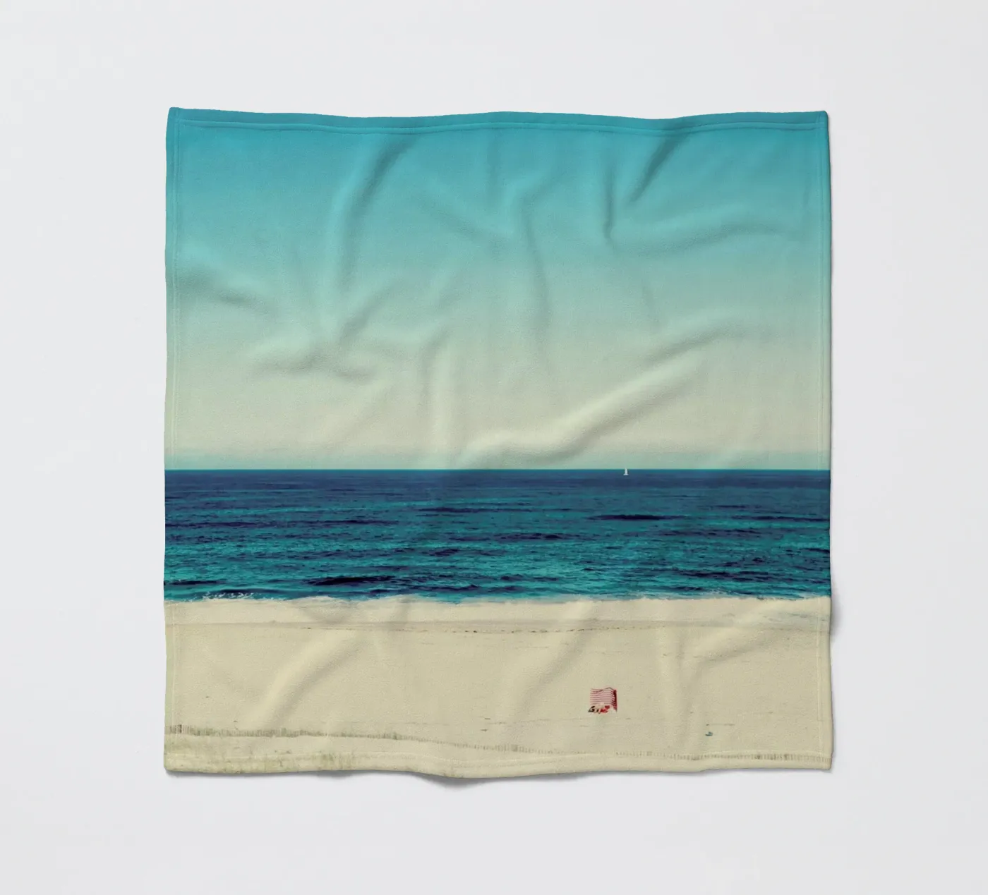 Beach Feeling fleecedeken van Ingrid Beddoes