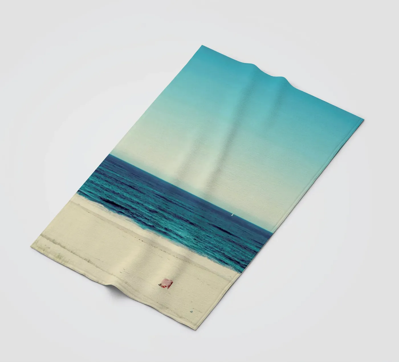 Beach Feeling fleecedeken van Ingrid Beddoes