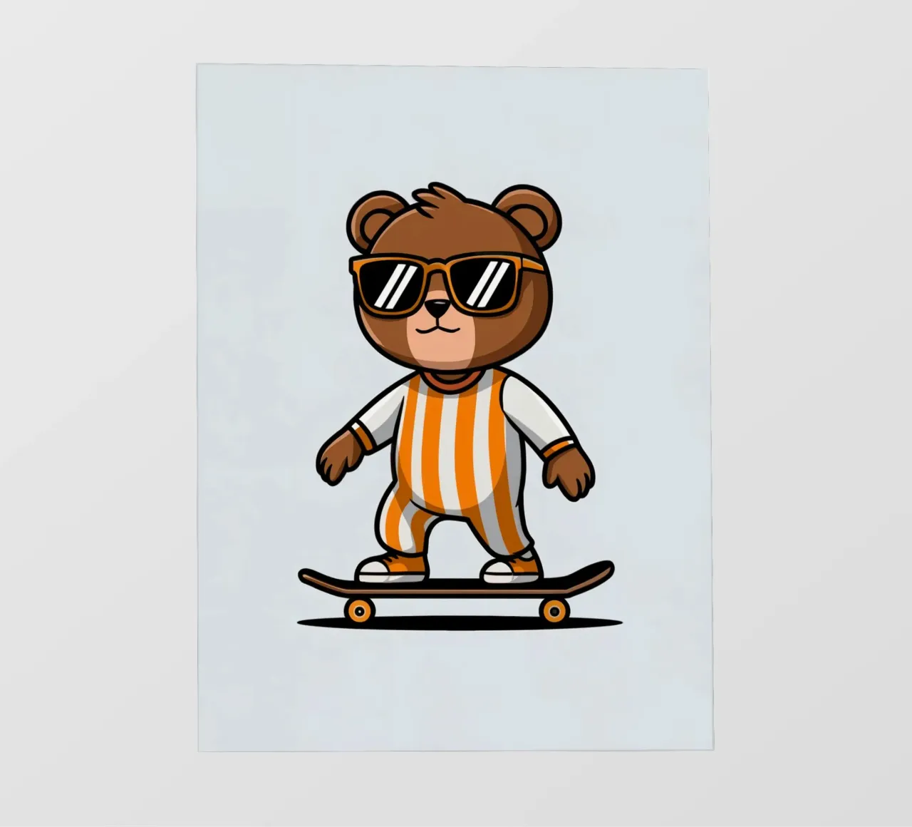 Orso Skateboarding pellicola backlit da logic