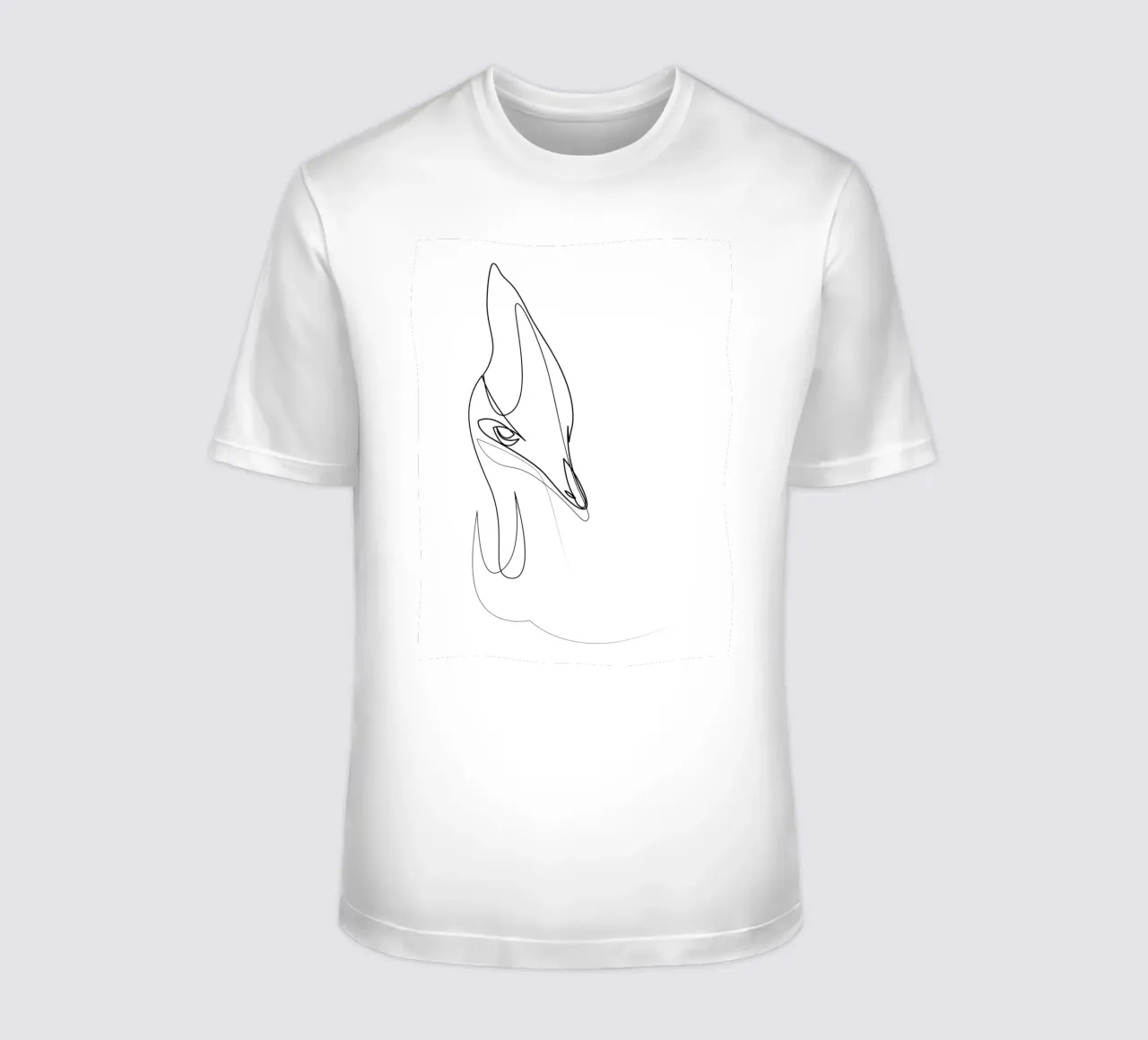 Cassowary - uccello di una linea t-shirt da Addillum