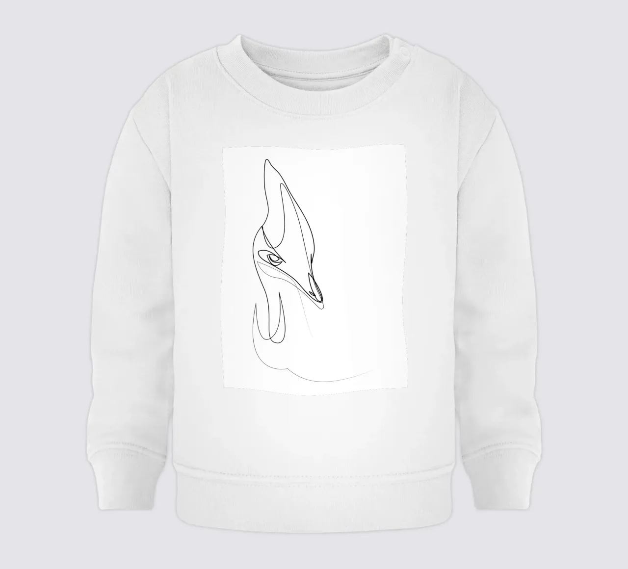 Cassowary - uccello di una linea felpa neonato da Addillum