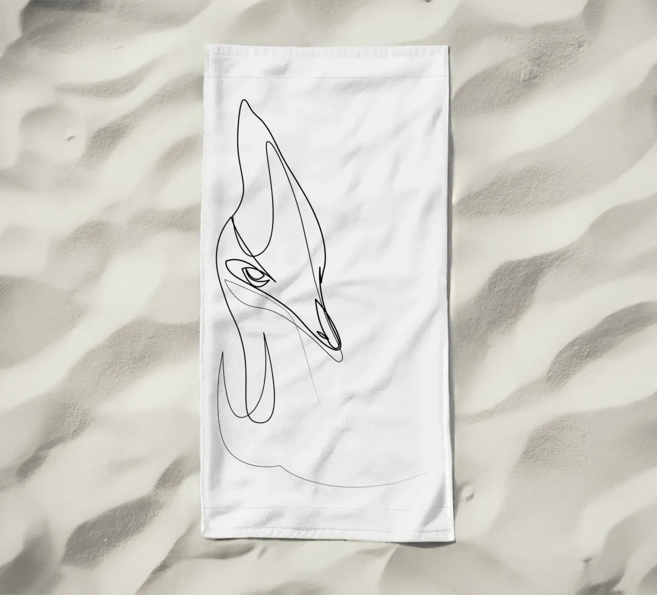 Cassowary - uccello di una linea telo mare da Addillum