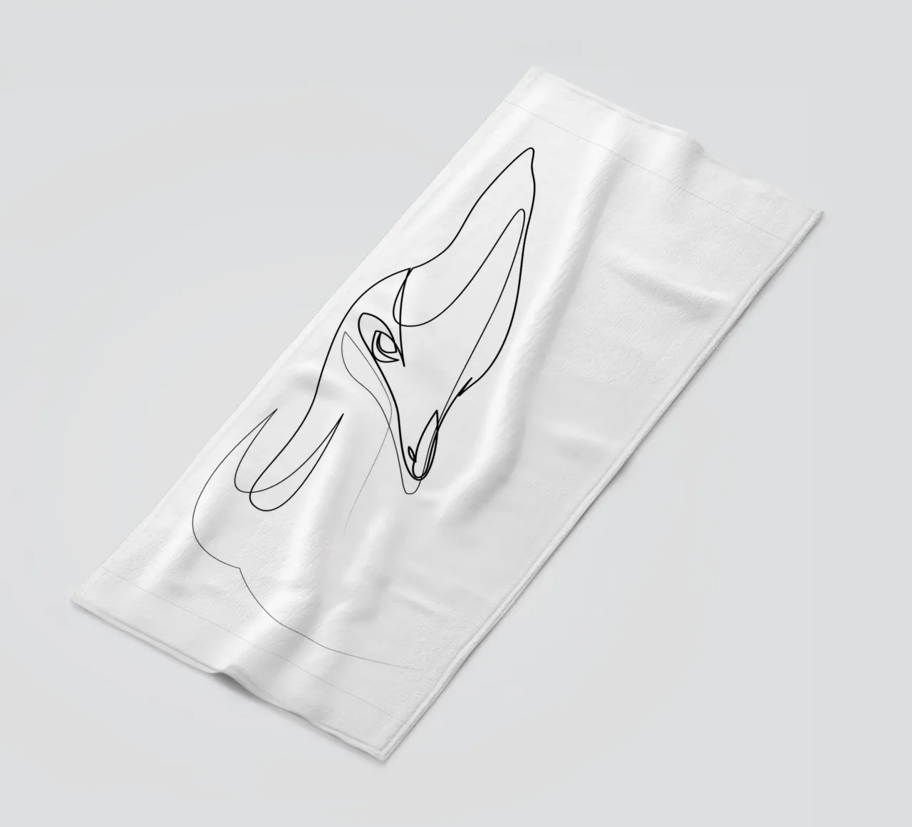 Cassowary - uccello di una linea telo mare da Addillum