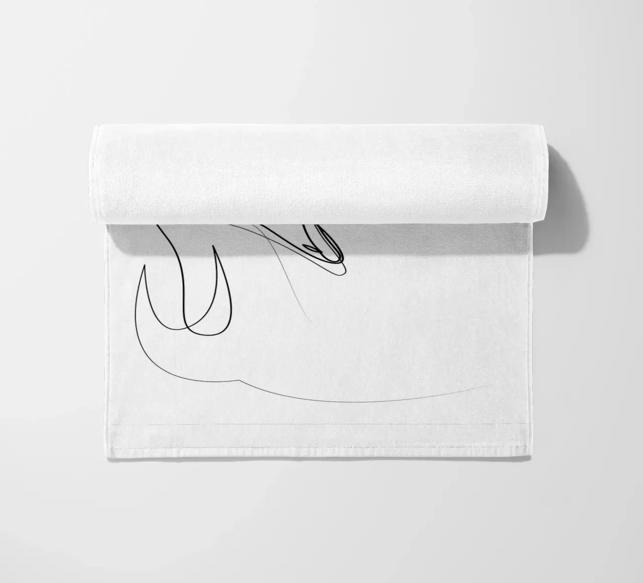 Cassowary - uccello di una linea telo mare da Addillum