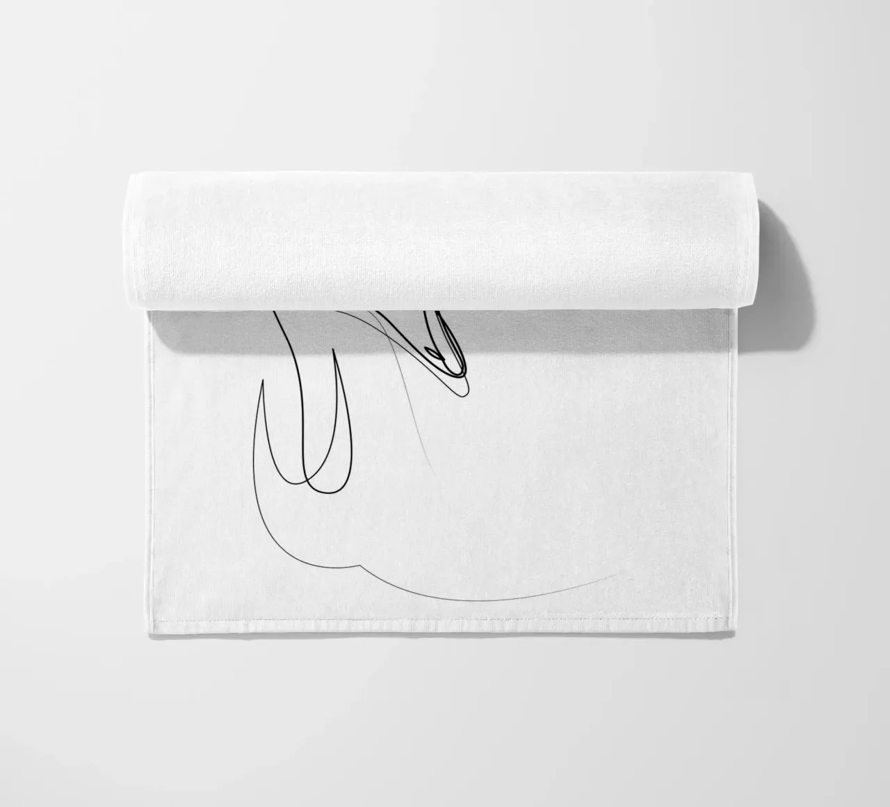 Cassowary - uccello di una linea telo mare da Addillum