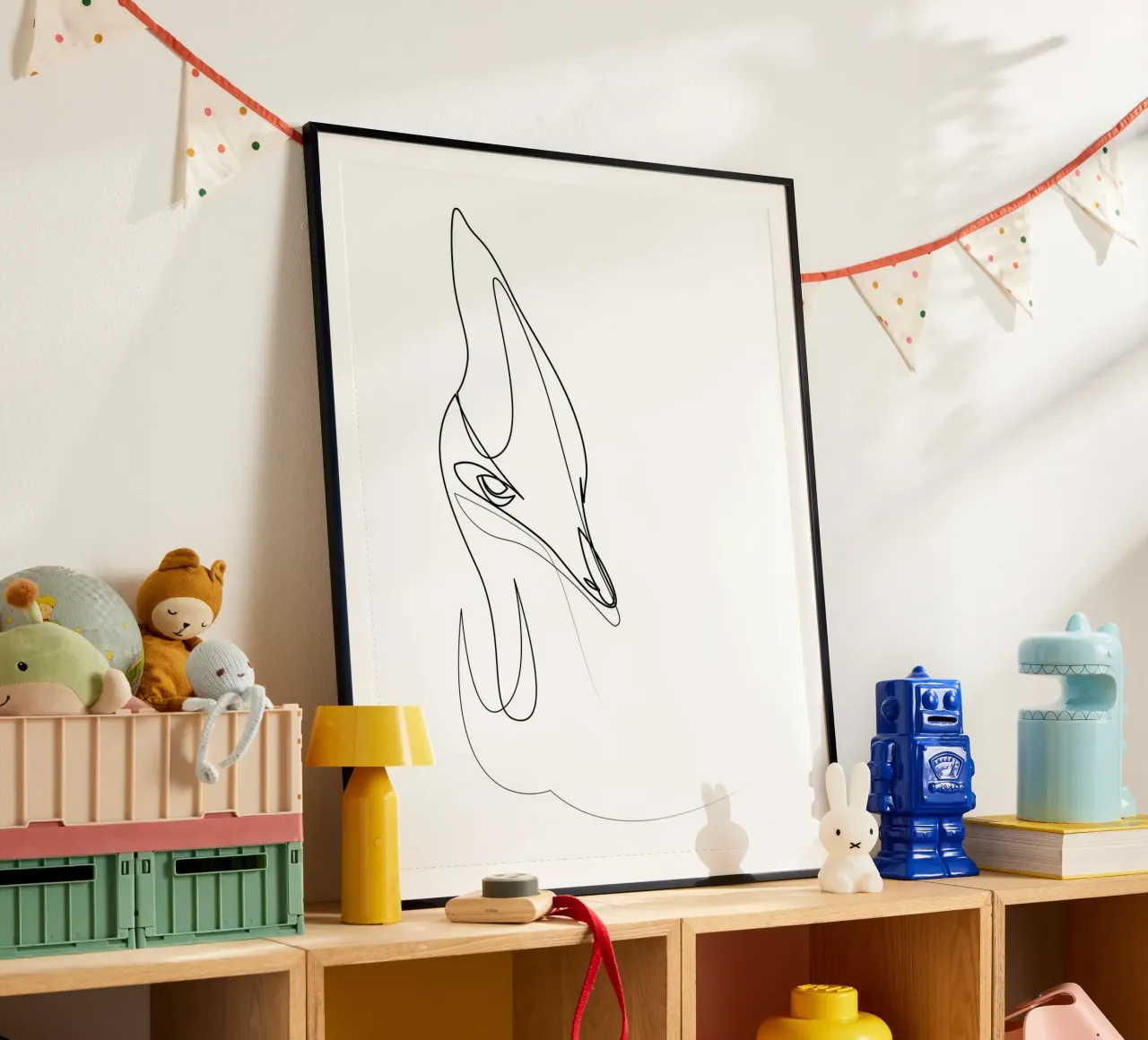 Cassowary - uccello di una linea carta hahnemühle da Addillum