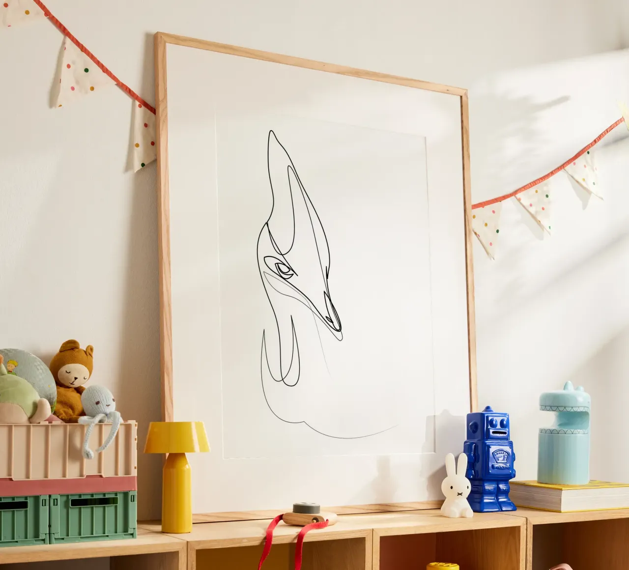 Cassowary - uccello di una linea carta hahnemühle da Addillum