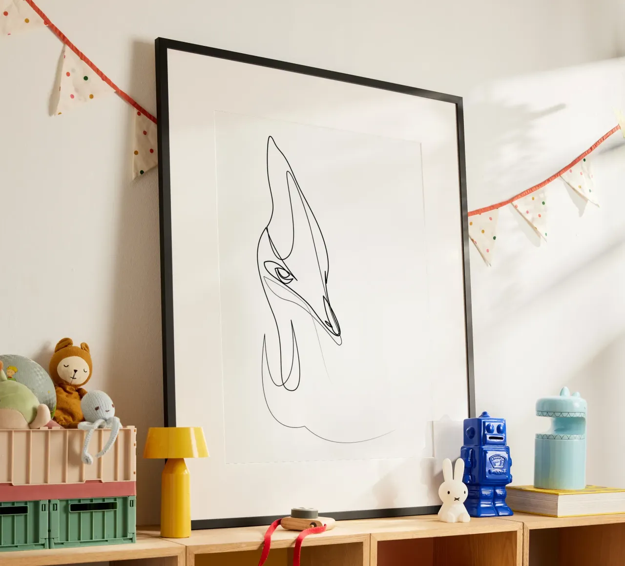 Cassowary - uccello di una linea carta hahnemühle da Addillum