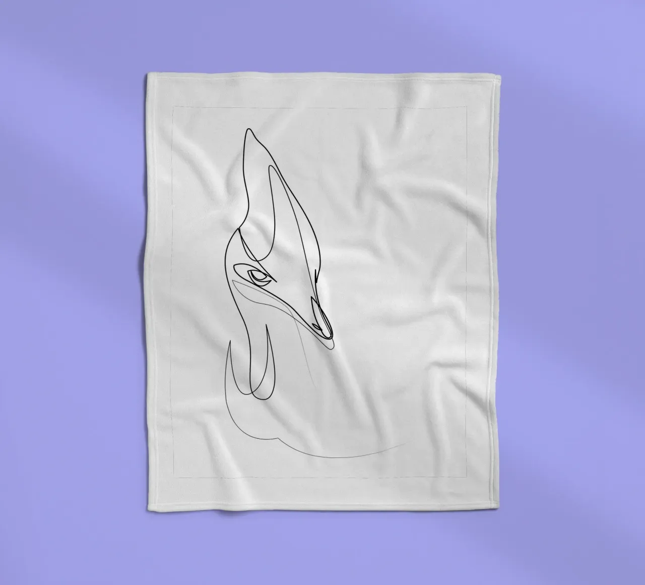 Cassowary - uccello di una linea coperta in pile da Addillum
