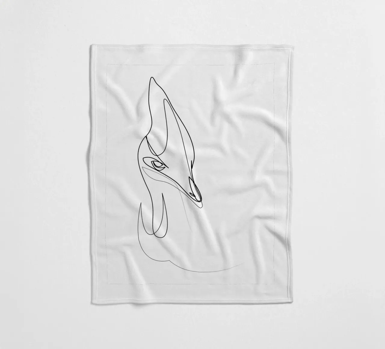 Cassowary - uccello di una linea coperta in pile da Addillum