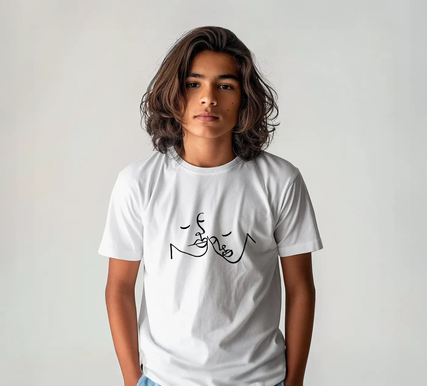 Couple t-shirt bambini da Ninhol