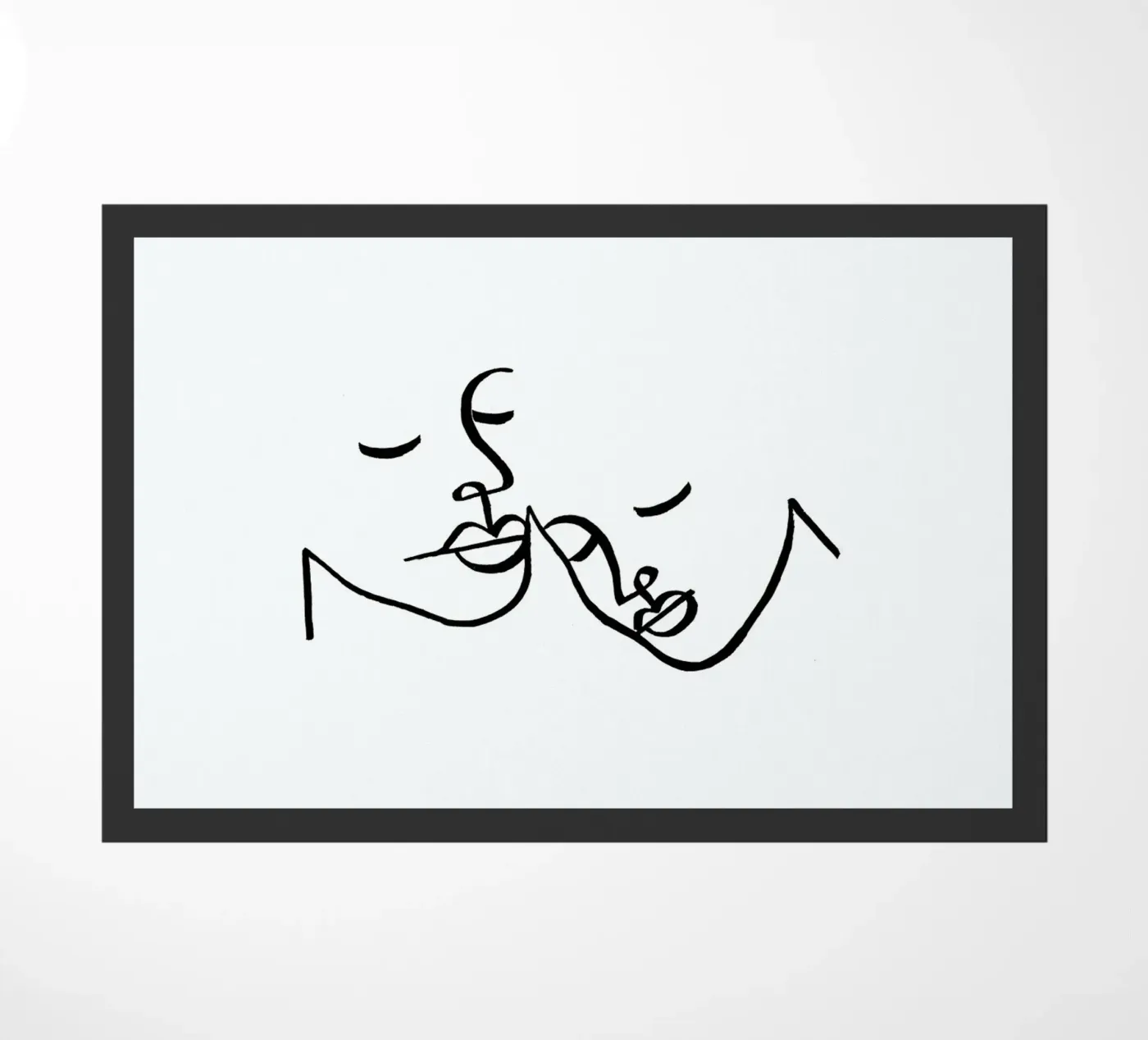 Couple deurmat van Ninhol
