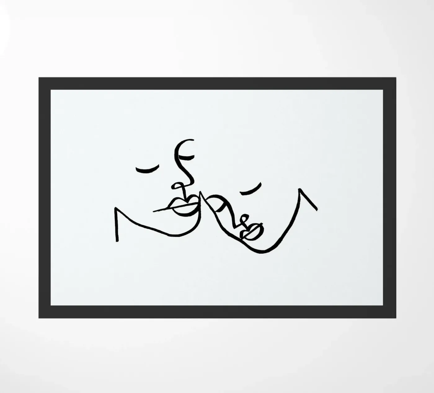 Couple deurmat van Ninhol