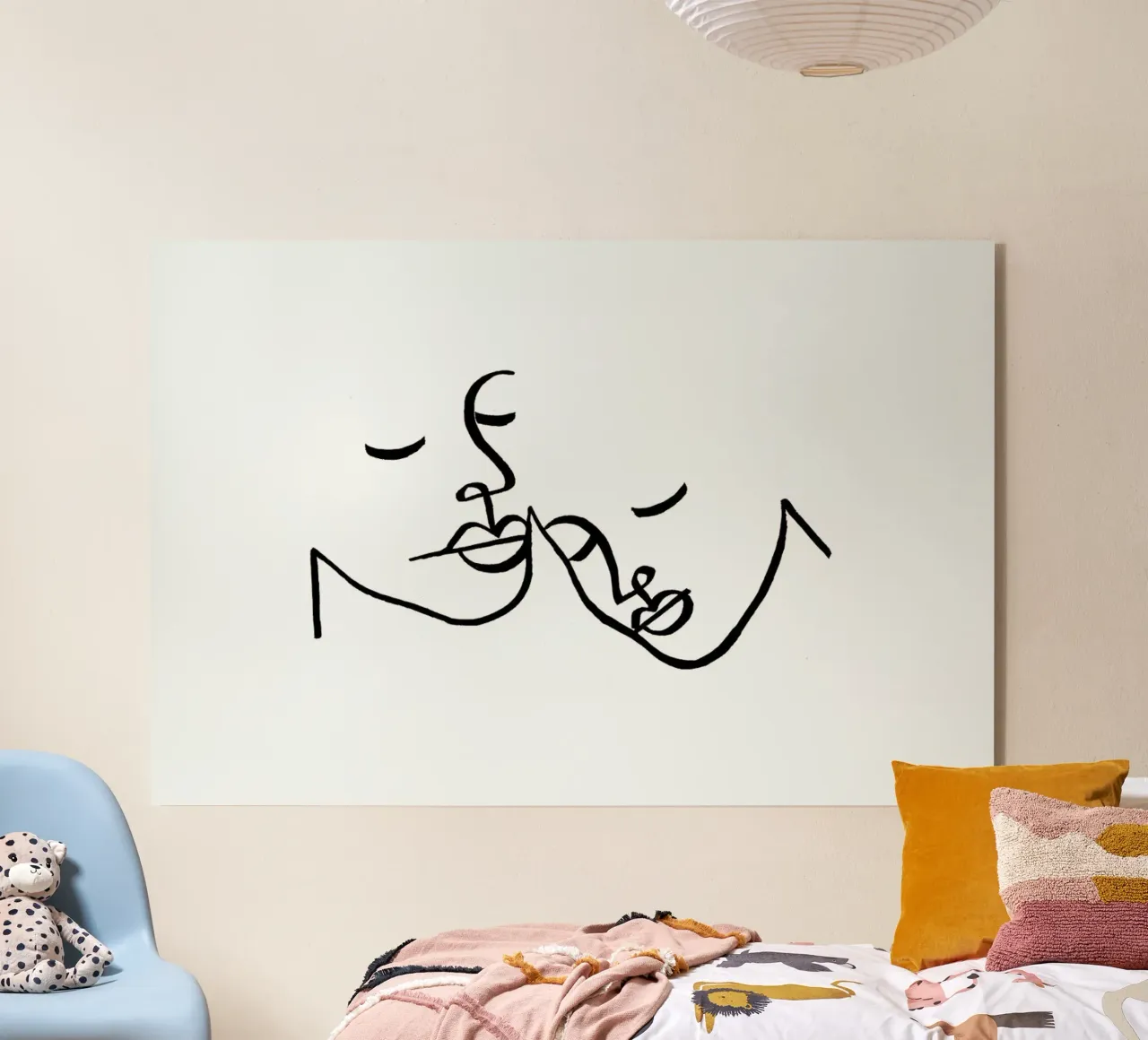 Couple acryl van Ninhol