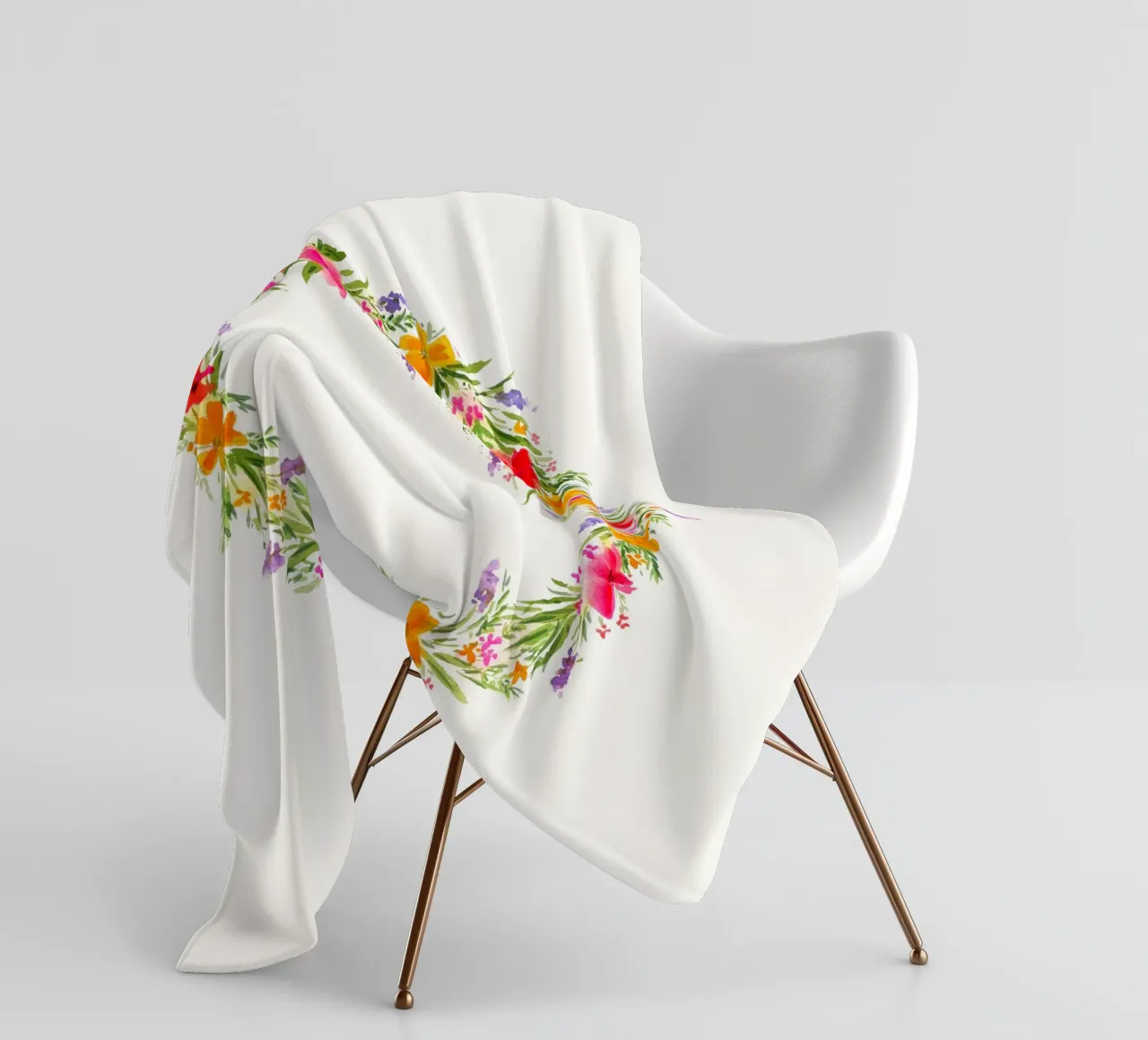 Blumenkranz coperta in pile da youdesignme