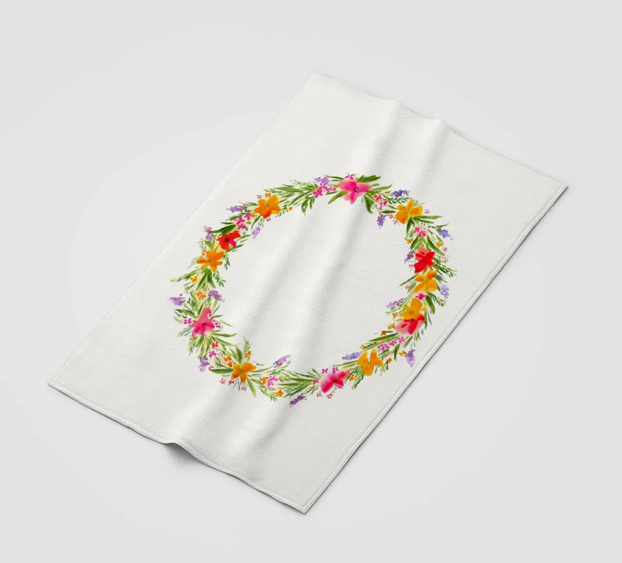 Blumenkranz coperta in pile da youdesignme