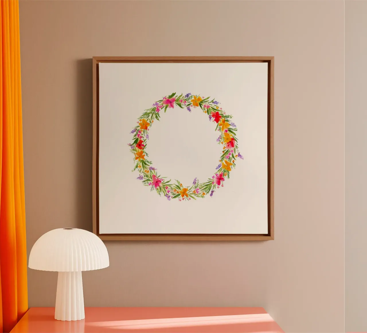 Blumenkranz canvas van youdesignme