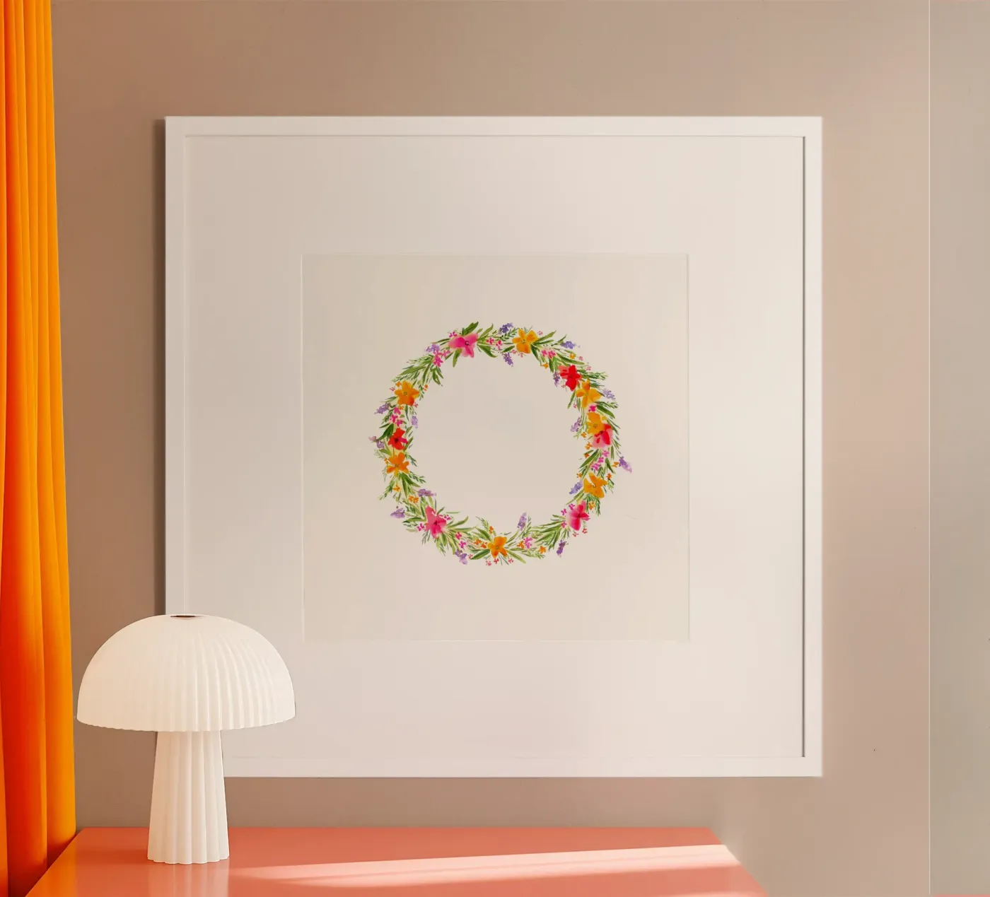 Blumenkranz poster by youdesignme