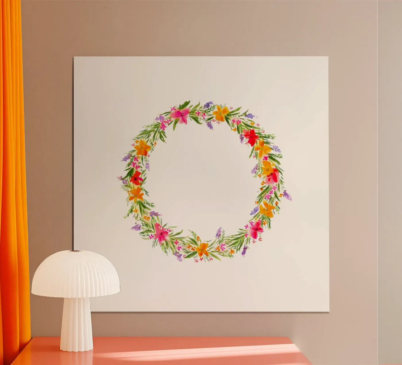 Blumenkranz poster by youdesignme