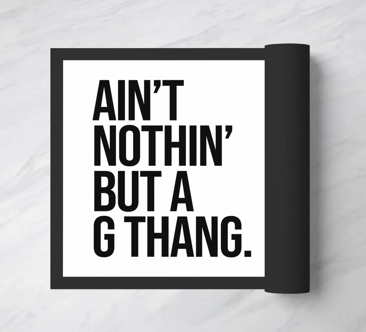 Citazione di Aint nothin but sassy zerbino da Paigaam Studio