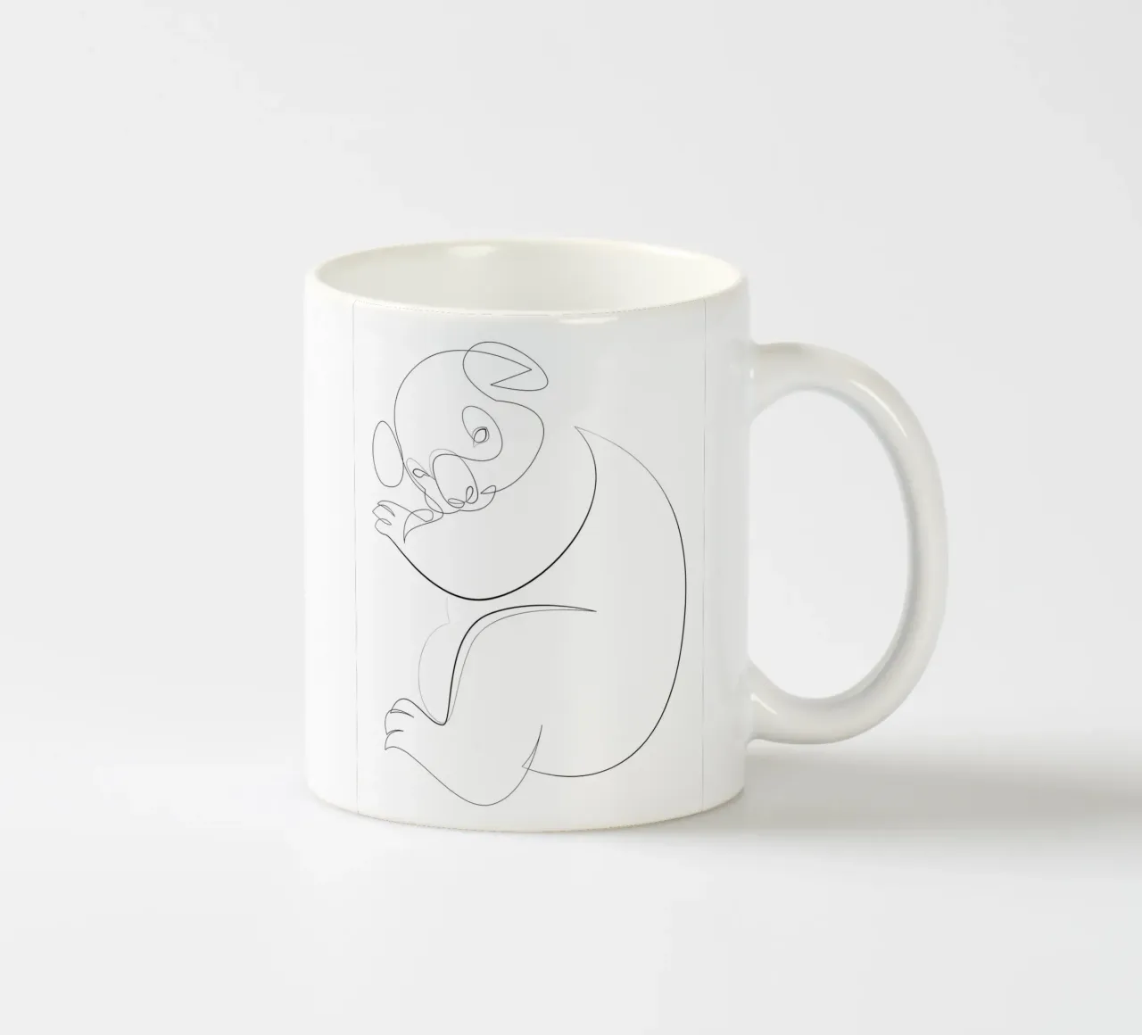 Koala - una linea tazza in ceramica da Addillum