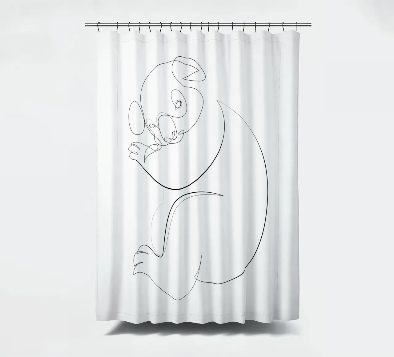 Koala - una linea tenda da doccia da Addillum