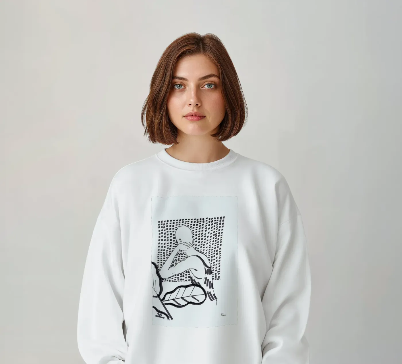 Window sweatshirt van Liga Kitchen