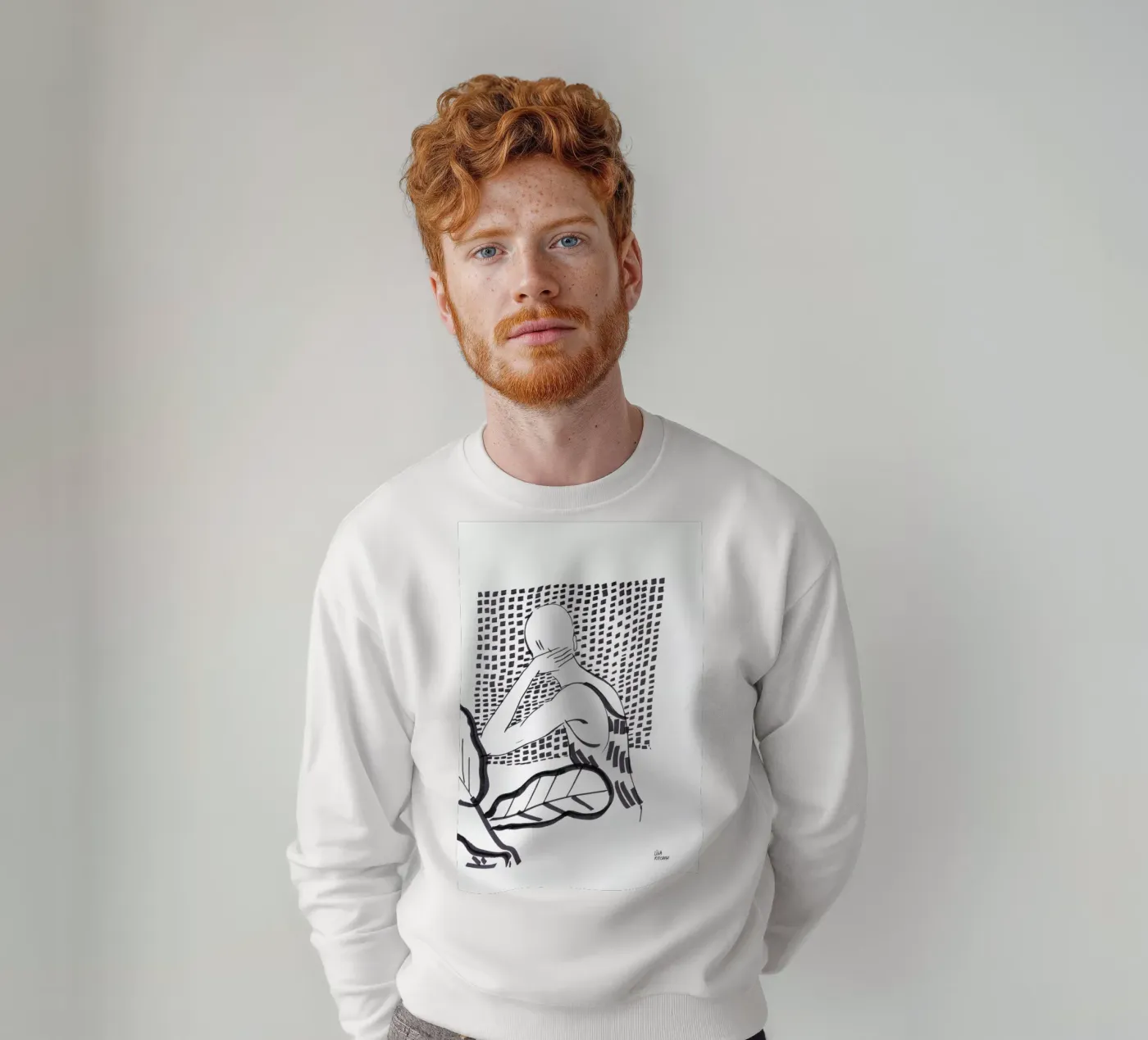 Window sweatshirt van Liga Kitchen