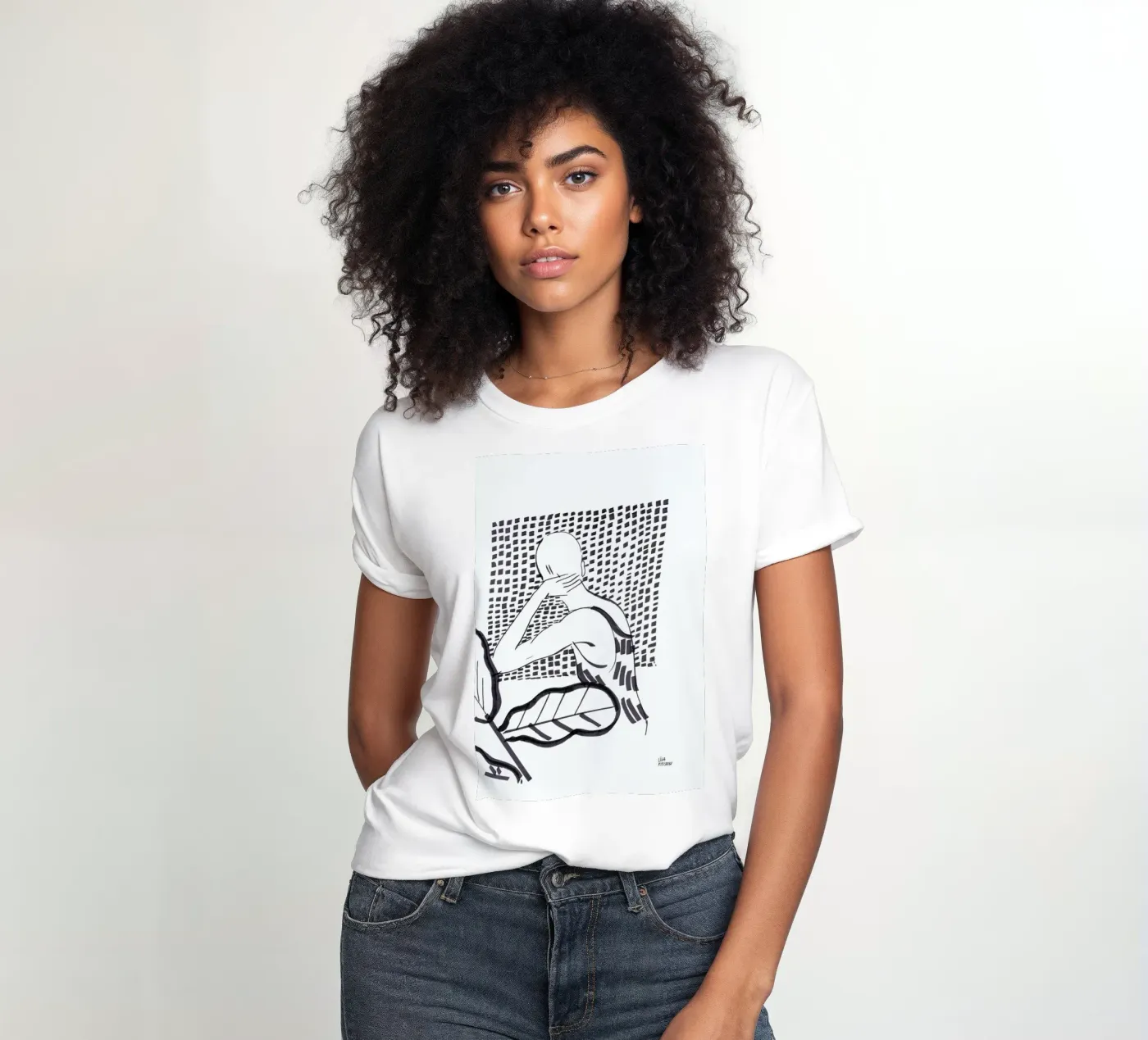 Window t-shirt da donna da Liga Kitchen